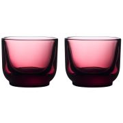 Fellow Pirch Espresso Set Of 2 Glasses 100 ml, Garnet