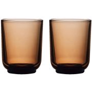 Fellow Pirch latteglas 2 x 325 ml, Amber