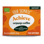 Four Sigmatic Instant Coffee Powder With Lion's Mane & Chaga, 10 Bags