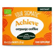 Four Sigmatic Instant Coffee Powder With Lion's Mane & Chaga, 10 portionspåsar