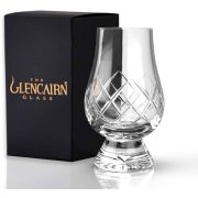 Glencairn Glass munblåst skuret whiskyglas