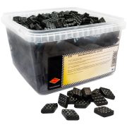 Halva Salmiakrutor, låda 2 kg Halva Salmiakrutor, låda 2 kg