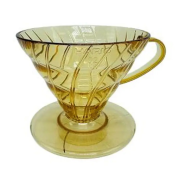 Hario V60 20th Anniversary Dripper filterhållare storlek 02, Tsukimi Yellow