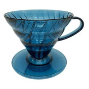 Hario V60 20th Anniversary Dripper filterhållare storlek 02, Aizome Blue