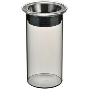 Hario Colors Canisterförvaringsburk i glas 400 ml, grå
