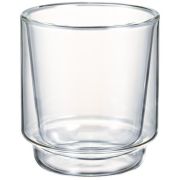 Hario Double-Walled Matcha Cup -matchaglas 370 ml, klar