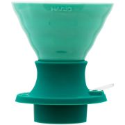 Hario V60 Immersion Dripper Switch Ceramic storlek 02 + filterpapper, turkos