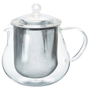 Hario Leaf tekanna i glas 450 ml