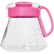 Hario V60 Range Server Candy Edition kaffekanna storlek 02, 600 ml Flamingo Pink Hario V60 Range Server Candy Edition kaffekanna storlek 02, 600 ml Flamingo Pink