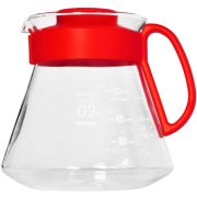 Hario V60 Range Server Candy Edition storlek 02, 600 ml Desert Red Hario V60 Range Server Candy Edition storlek 02, 600 ml Desert Red