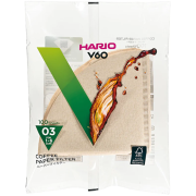 Hario V60 Misarashi oblekt kaffefilter storlek 03, 100 st