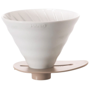 Hario V60 Switch & Match keramisk filterhållare storlek 03, vit