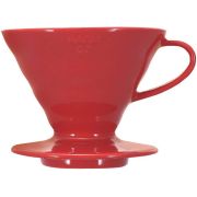 Hario V60 Ceramic Dripper Size 02, Red
