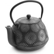 Ibili Cast Iron Tea Pot 1.2 l, Flowers