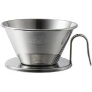 Kalita Stainless Steel Wave Dripper WDS-185 filterhållare i rostfritt stål