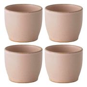 Kinto NORI keramisk mugg 4 x 200 ml, rosa