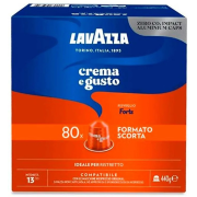 Lavazza Crema e Gusto Forte Nespresso-kompatibel kaffekapsel 80 st.