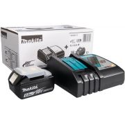 Makita 191B51-7 PowerPack DC18RC lsnabbladdare och 18V 5,0 Ah batteri