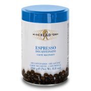Miscela d'Oro Espresso Decaffeinato Ground Coffee 250 g Tin