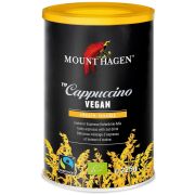 Mount Hagen Cappuccino veganskt snabbkaffe 225 g burk