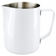 Rhino Coffee Gear Pro Stealth mjölkskumningskanna 600 ml, vit