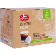Saquella Espresso Deciso Compostable Nespresso-kompatibel kaffekapsel 50 st