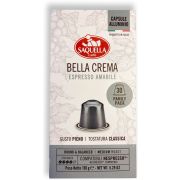 Saquella NEW Bella Crema Nespresso-kompatibel kaffekapsel 30 st Saquella NEW Bella Crema Nespresso-kompatibel kaffekapsel 30 st