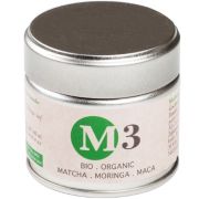 Shamila M3 Organic Matcha Moringa Maca 30 g burk