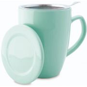Shamila Tea Mug with Filter & Lid 350 ml, Mint