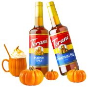Torani Pumpkin Pie 750 ml + Torani Pumpkin Spice 750 ml smaksirap