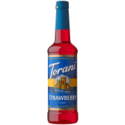 Torani Sugar Free Strawberry sockerfri smaksirapi 750 ml PET