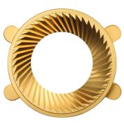 Varia VS6 Supernova Gold Titanium 58 mm Flat Burrs -malverk