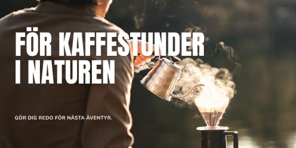 Utvalda kaffeprodukter för friluftsliv till nedsatt pris