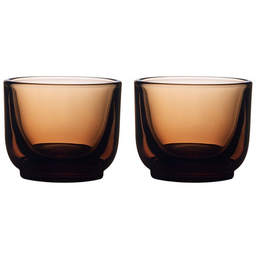 Fellow Pirch espressoglas 2 x 100 ml, Amber