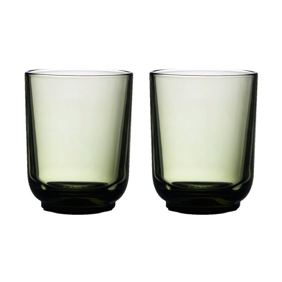 Fellow Pirch latteglas 2 x 325 ml, Woodland