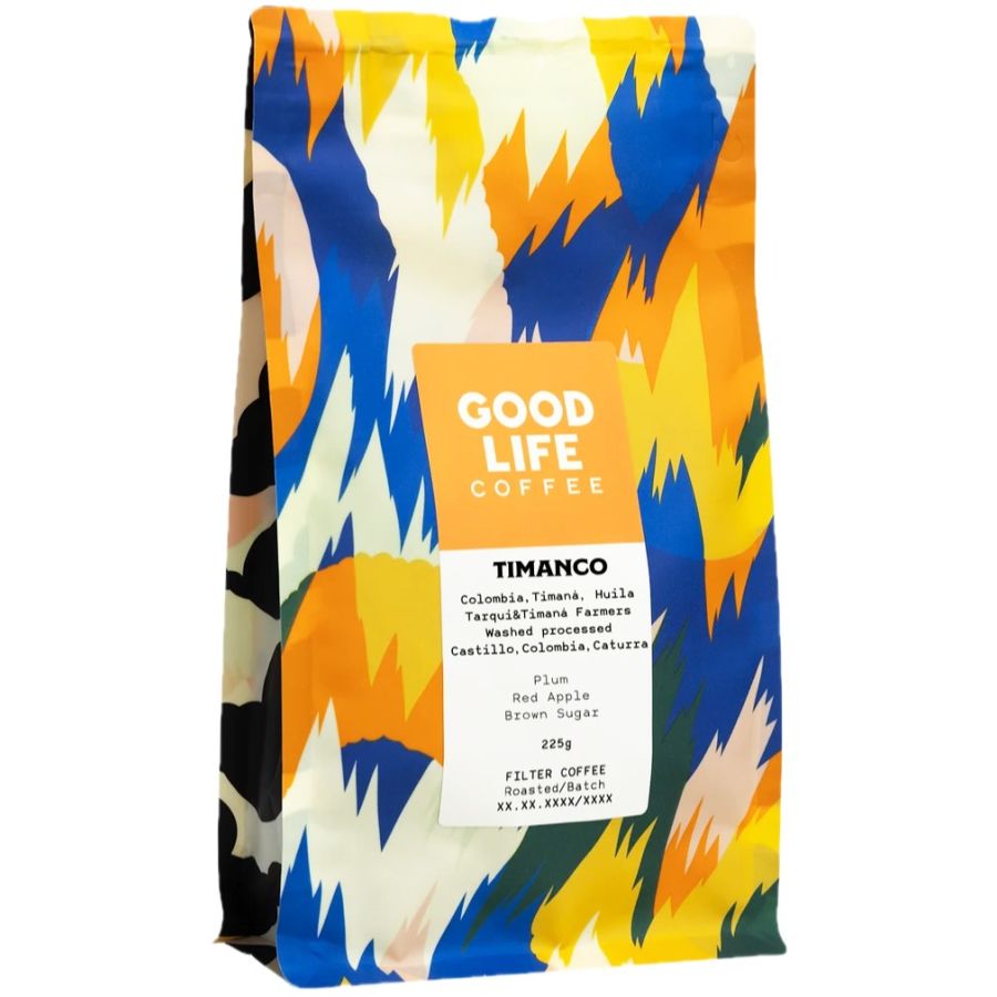 Good Life Coffee Timanco Washed, Colombia 225 g kaffebönor