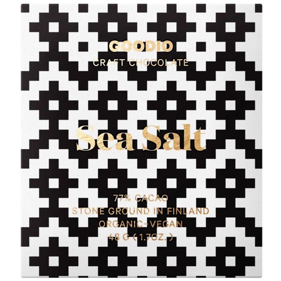Goodio Sea Salt ekologisk choklad 77%, 48 g