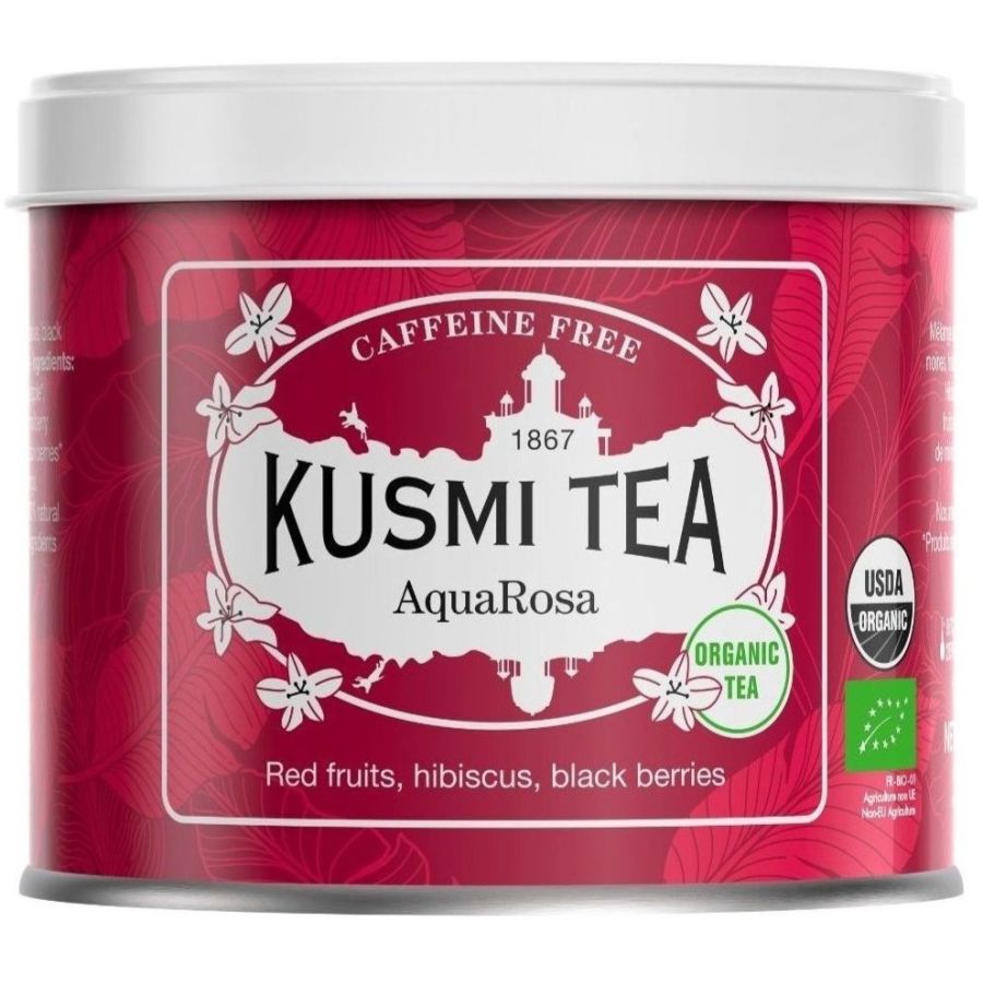 Kusmi Organic AquaRosa 100 g metallburk