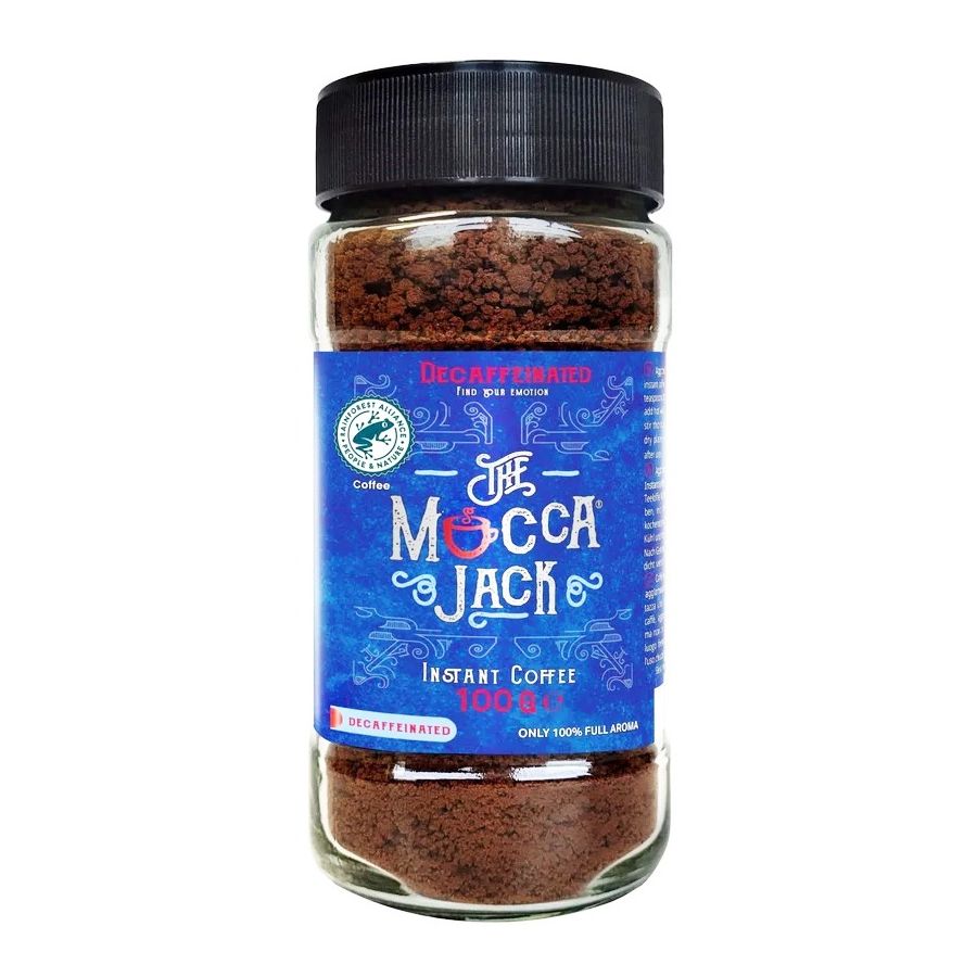 Mocca Jack Decaf koffeinfritt snabbkaffe 100 g