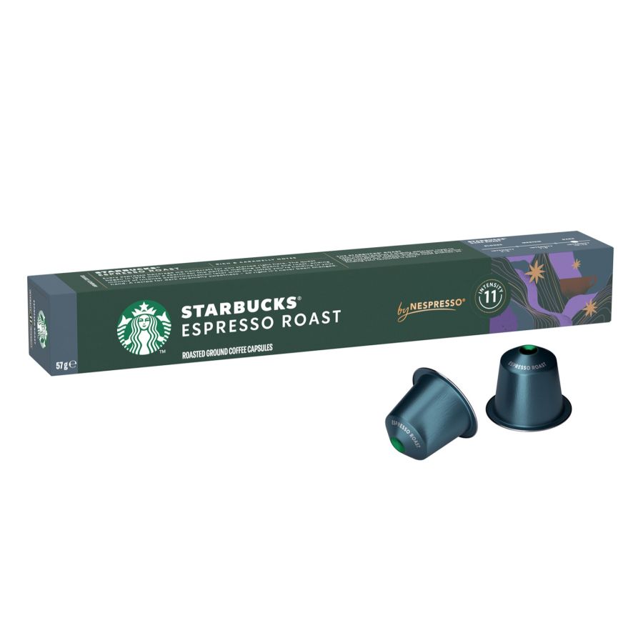 Starbucks Espresso Roast Nespresso-kompatibla kaffekapslar 10 st.