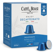 Caffè Boasi Decaffeinato koffeinfria Nespresso-kompatibla kaffekapslar 50 st.