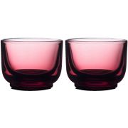 Fellow Pirch cortadoglas 2 x 130 ml, granatröd